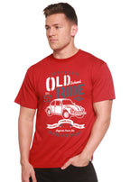 Old School Ride Spun Bamboo® Men's Bamboo Viscose/Organic Cotton Short Sleeve Graphic T-Shirt Spun Bamboo