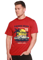 Paradise Beach Spun Bamboo® Men's Bamboo Viscose/Organic Cotton Short Sleeve Graphic T-Shirt Spun Bamboo