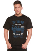 Off Road Adventure Spun Bamboo® Men's Bamboo Viscose/Organic Cotton Short Sleeve Graphic T-Shirt Spun Bamboo