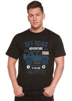 Off Road Adventure Spun Bamboo® Men's Bamboo Viscose/Organic Cotton Short Sleeve Graphic T-Shirt Spun Bamboo
