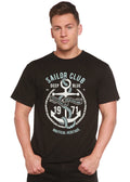 Sailor Club Spun Bamboo® Men's Bamboo Viscose/Organic Cotton Short Sleeve Graphic T-Shirt Spun Bamboo