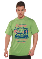 Sammer Adventure Spun Bamboo® Men's Bamboo Viscose/Organic Cotton Short Sleeve Graphic T-Shirt Spun Bamboo