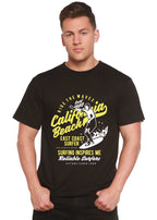 Ride The Waves Spun Bamboo® Men's Bamboo Viscose/Organic Cotton Short Sleeve Graphic T-Shirt Spun Bamboo