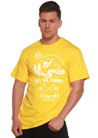 Try The Summit Spun Bamboo® Men's Bamboo Viscose/Organic Cotton Short Sleeve Graphic T-Shirt Spun Bamboo