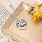 2-5 Names Customized Birthstone Fashion Memorial Heart Necklace nowadaysfashion