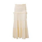 2 Piece Set Women Vacation Ruffle Beach Holiday Outfits nowadaysfashion