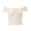 2 Piece Set Women Vacation Ruffle Beach Holiday Outfits nowadaysfashion