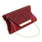 2021 Lady Handbag Party Soft Single Chain Package Cover Type Clutches nowadaysfashion
