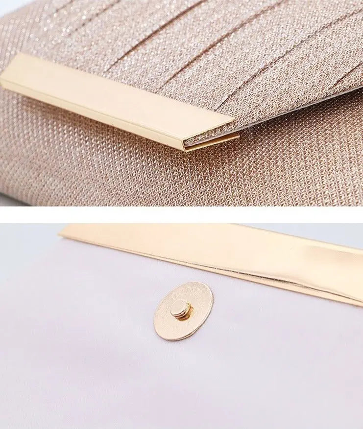 2021 Lady Handbag Party Soft Single Chain Package Cover Type Clutches nowadaysfashion