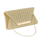 2021 Lady Handbag Party Soft Single Chain Package Cover Type Clutches nowadaysfashion