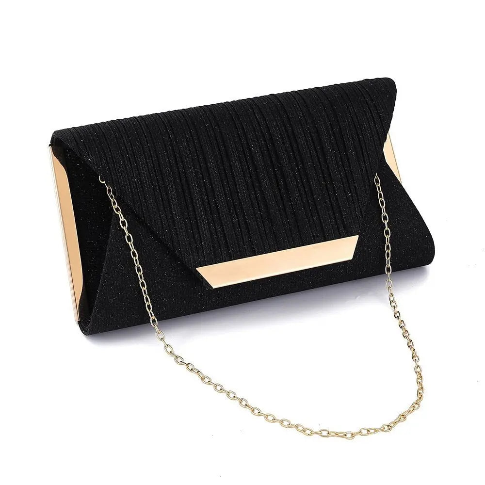2021 Lady Handbag Party Soft Single Chain Package Cover Type Clutches nowadaysfashion