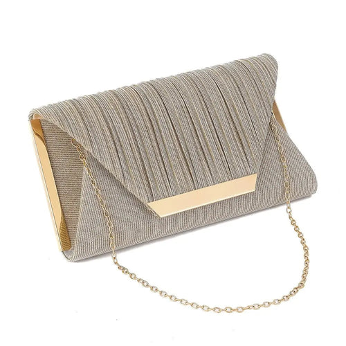2021 Lady Handbag Party Soft Single Chain Package Cover Type Clutches nowadaysfashion