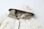 2021 Thick Hooded Down Coat Women Winter Jacket Cotton Long Warm Padded Parka nowadaysfashion