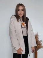 2021 Thick Hooded Down Coat Women Winter Jacket Cotton Long Warm Padded Parka nowadaysfashion
