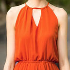 2022 Beach Style Jumpsuit for Women Summer Chiffon Bohemian Full Length Party Rompers nowadaysfashion