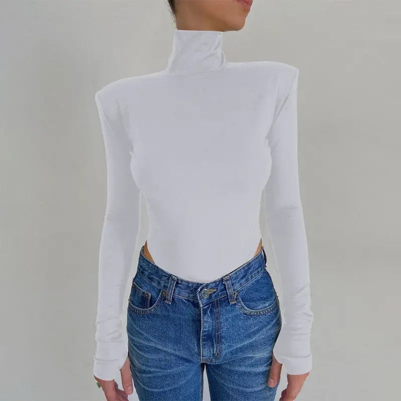 2022 Jumpsuits Women Rompers Sexy Club Hollow Out Backless Bodysuits Casual Long Sleeve Solid Slim nowadaysfashion