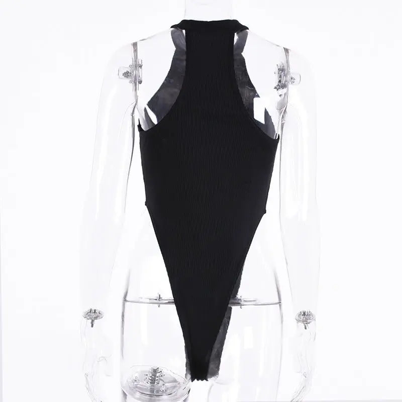 2022 Neon Green Red Orange Sexy Bodysuit Summer Clothes for Women Casual Streetwear Jumpsuits - Blade & Thread