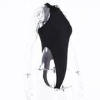 2022 Neon Green Red Orange Sexy Bodysuit Summer Clothes for Women Casual Streetwear Jumpsuits nowadaysfashion