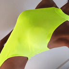 2022 Neon Green Red Orange Sexy Bodysuit Summer Clothes for Women Casual Streetwear Jumpsuits nowadaysfashion