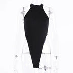 2022 Neon Green Red Orange Sexy Bodysuit Summer Clothes for Women Casual Streetwear Jumpsuits nowadaysfashion