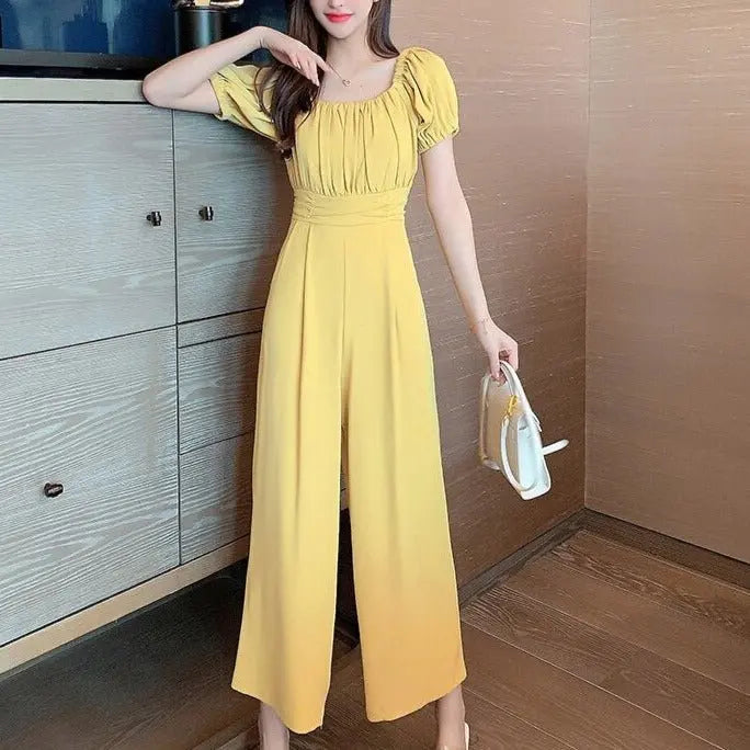 2022 Women's Jumpsuit Rompers Long Wide Leg Sexy Pants for Women Summer - Blade & Thread