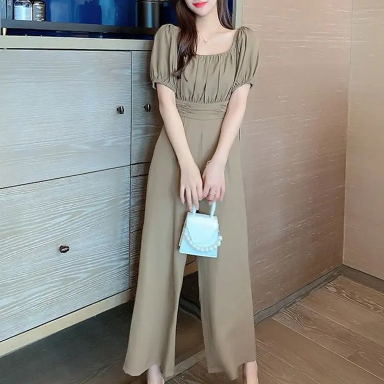 2022 Women's Jumpsuit Rompers Long Wide Leg Sexy Pants for Women Summer - Blade & Thread