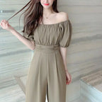 2022 Women's Jumpsuit Rompers Long Wide Leg Sexy Pants for Women Summer nowadaysfashion