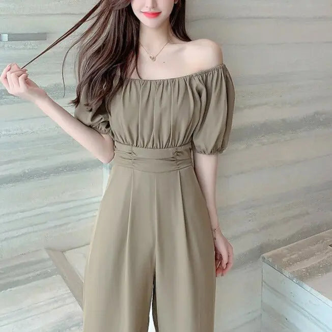 2022 Women's Jumpsuit Rompers Long Wide Leg Sexy Pants for Women Summer - Blade & Thread