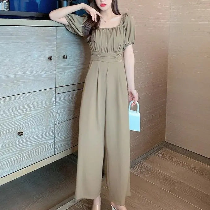 2022 Women's Jumpsuit Rompers Long Wide Leg Sexy Pants for Women Summer - Blade & Thread