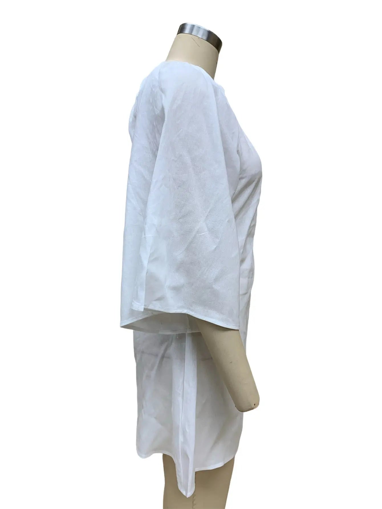 2023 Loose Slim Slanted Shoulder Short Dress - Blade & Thread