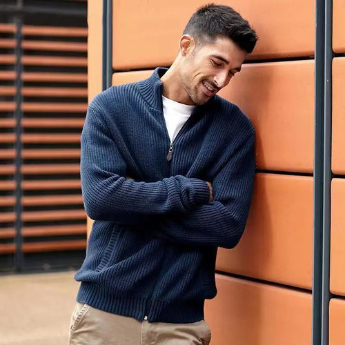 2024 half-high collar zipper sweater nowadaysfashion