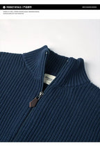 2024 half-high collar zipper sweater nowadaysfashion