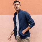 2024 half-high collar zipper sweater nowadaysfashion