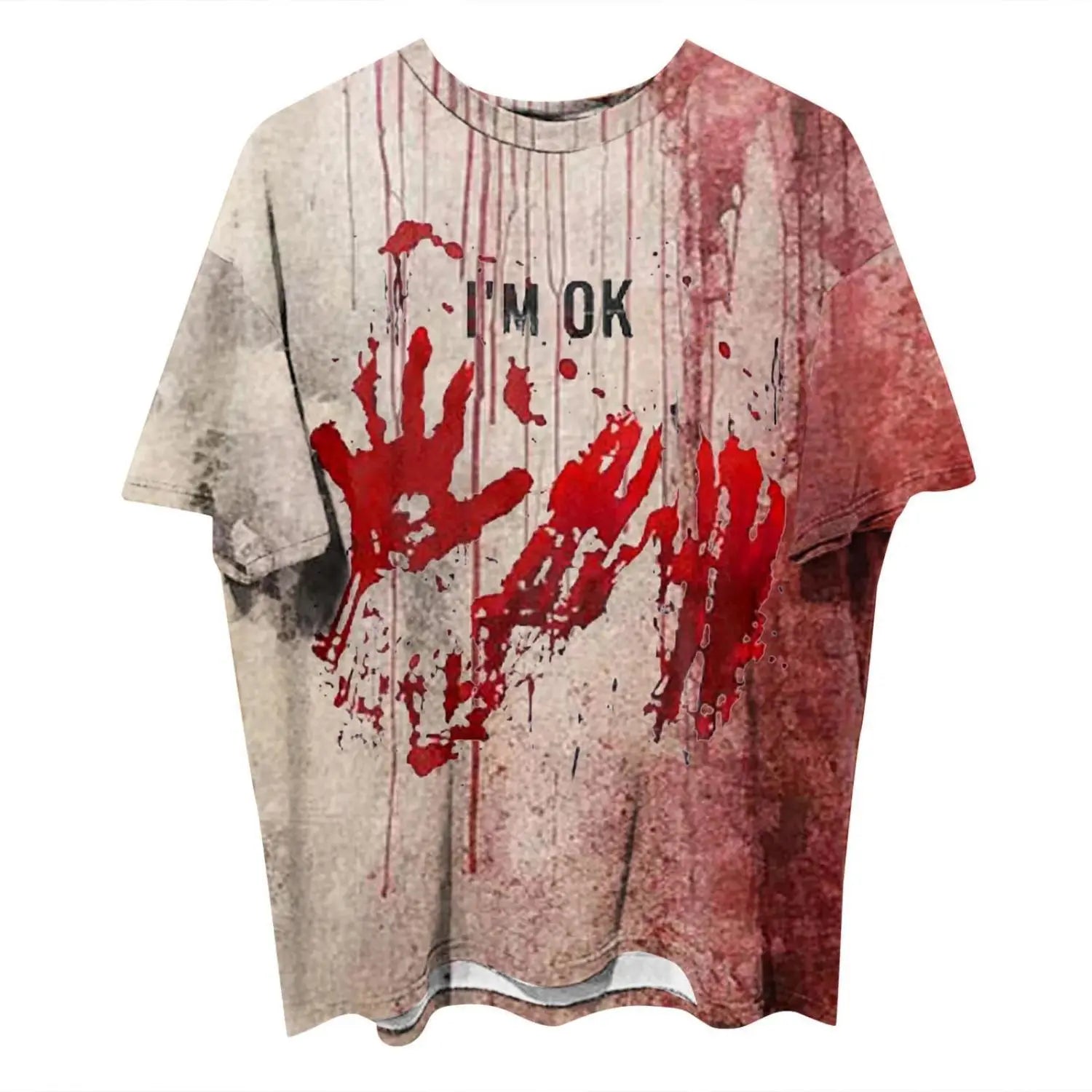 2024 Halloween trendy men's short sleeves nowadaysfashion