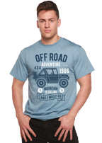 Off Road Adventure Spun Bamboo® Men's Bamboo Viscose/Organic Cotton Short Sleeve Graphic T-Shirt Spun Bamboo
