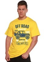 Off Road Adventure Spun Bamboo® Men's Bamboo Viscose/Organic Cotton Short Sleeve Graphic T-Shirt Spun Bamboo