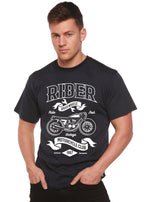 Rider Spun Bamboo® Men's Bamboo Viscose/Organic Cotton Short Sleeve Graphic T-Shirt Spun Bamboo