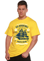 Sea Adventures Spun Bamboo® Men's Bamboo Viscose/Organic Cotton Short Sleeve Graphic T-Shirt Spun Bamboo
