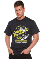 Ride The Waves Spun Bamboo® Men's Bamboo Viscose/Organic Cotton Short Sleeve Graphic T-Shirt Spun Bamboo