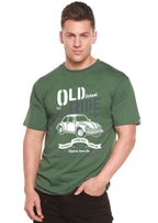 Old School Ride Spun Bamboo® Men's Bamboo Viscose/Organic Cotton Short Sleeve Graphic T-Shirt Spun Bamboo