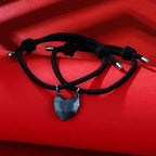 2Pcs Fashion Lovers Matching Friendship Heart Bracelet nowadaysfashion