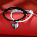 2Pcs Fashion Lovers Matching Friendship Heart Bracelet nowadaysfashion