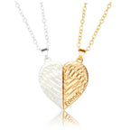 2Pcs Magnetic Heart Couple Necklace For Women Valentine's Day Chain nowadaysfashion
