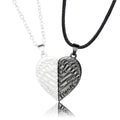 2Pcs Magnetic Heart Couple Necklace For Women Valentine's Day Chain nowadaysfashion
