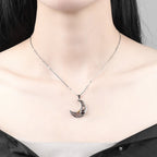 2pcs Personalized Sun Moon Couple Necklace Customized Photo Projection Pendant nowadaysfashion