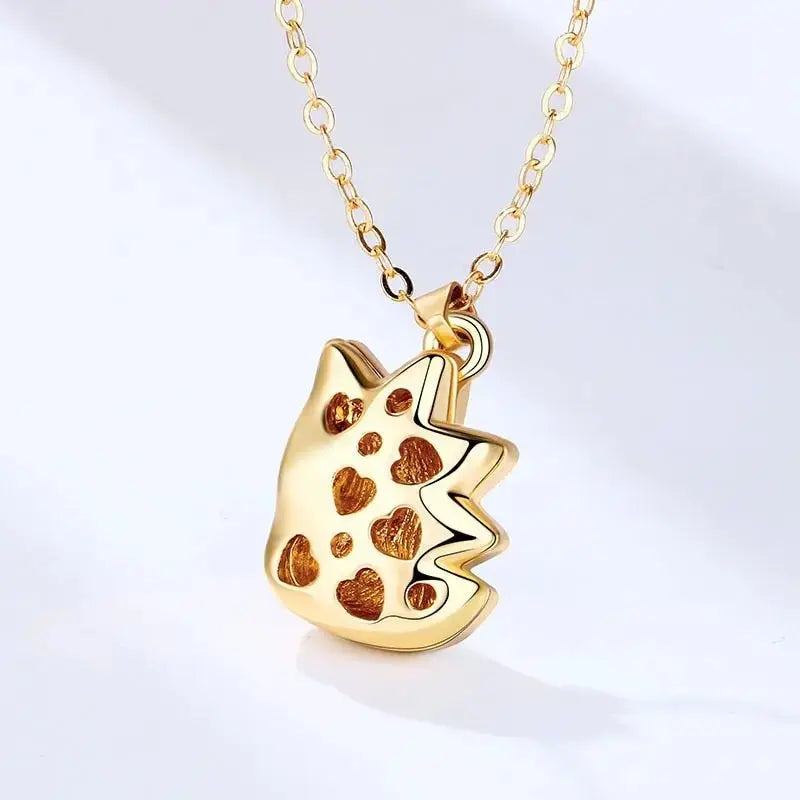 2Pcs/Set Magnetic Couple Necklace Unicorn Shaped Magnet Couple Necklace Jewelry nowadaysfashion