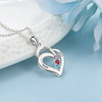 3 Birthstones Engravable Jewelry Customized Name Necklaces Pendant nowadaysfashion