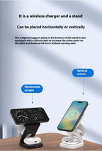 3 IN 1 FOLDABLE WIRELESS CHARGER - Blade & Thread