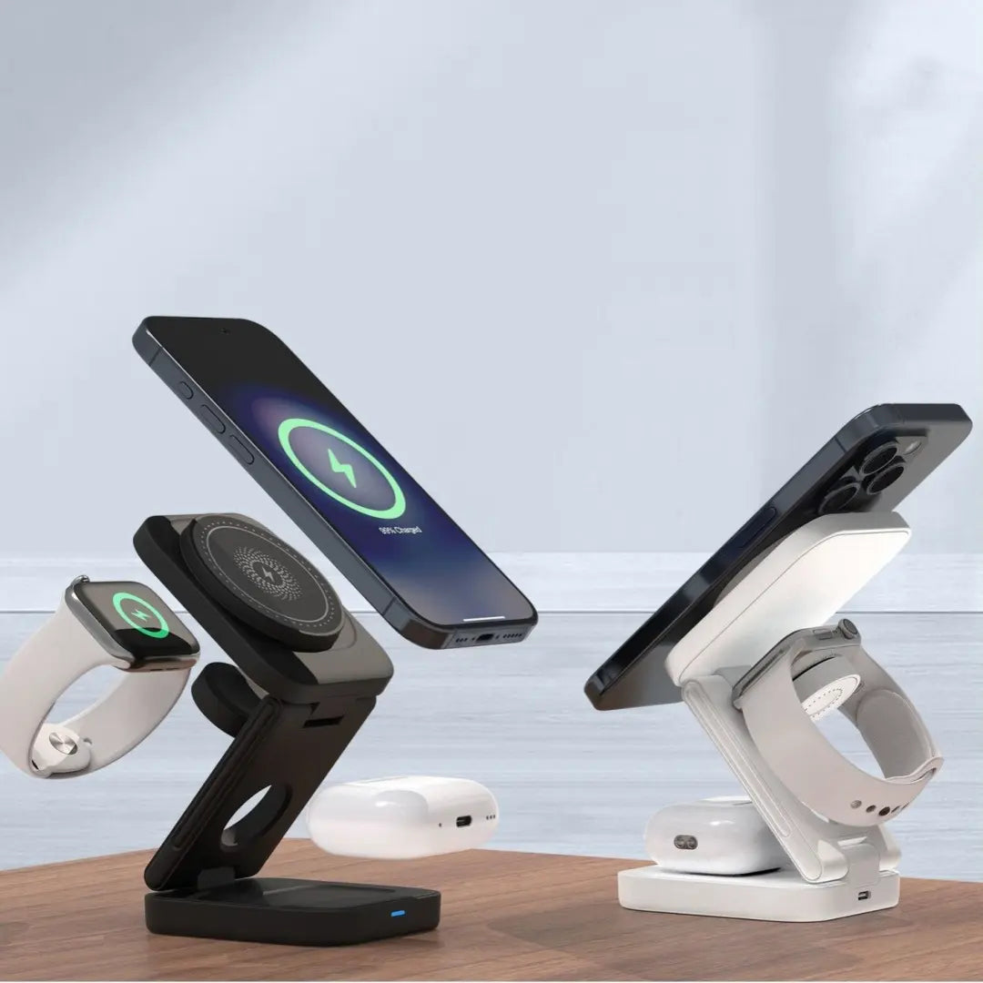 3 IN 1 FOLDABLE WIRELESS CHARGER - Blade & Thread