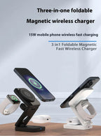 3 IN 1 FOLDABLE WIRELESS CHARGER - Blade & Thread